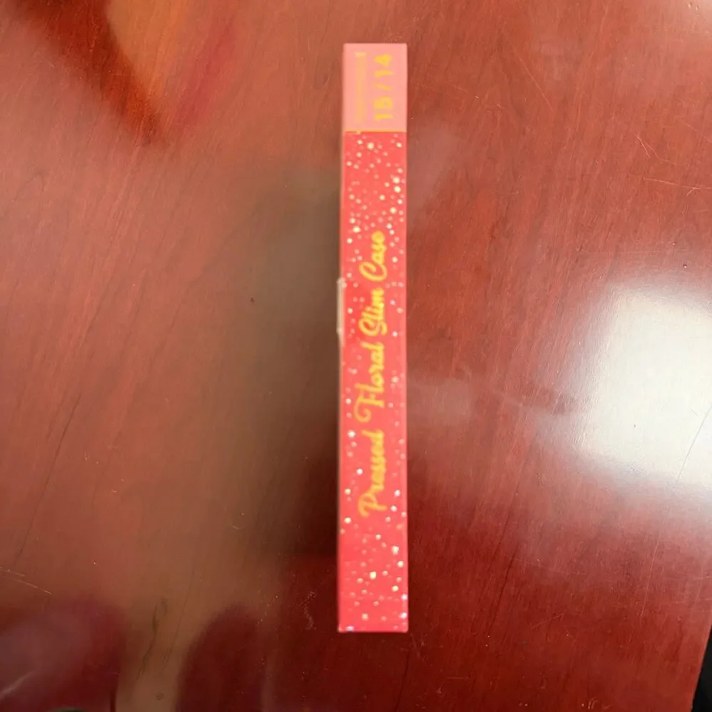 Floral iPhone 14/15 Case (NEW - opened box but unused)